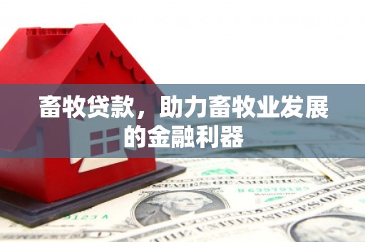 通榆畜牧贷款，助力畜牧业发展的金融利器