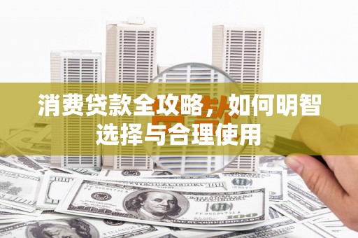 通榆消费贷款全攻略，如何明智选择与合理使用
