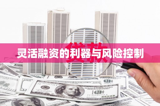 通榆灵活融资的利器与风险控制