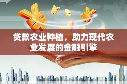 通榆贷款农业种植，助力现代农业发展的金融引擎