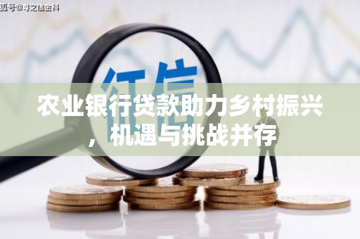 通榆农业银行贷款助力乡村振兴，机遇与挑战并存